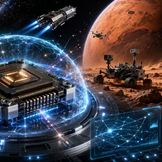 Voici l'étonnante annonce d'un ancien chercheur de la Nasa qui affirme pouvoir tirer de l'énergie du vide quantique 4 La Nasa va bientôt disposer d'une puce 500 fois plus performante pour ses missions spatiales. © AP avec IA ChatGPT